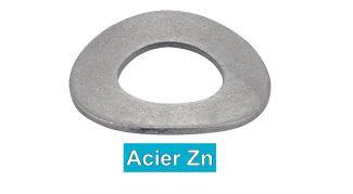 [DIN 137 B] ARRUELAS DE MOLA CORRUGADAS - AÇO ZN (NFE 27-620, UNI 8840 B)