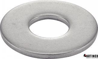 ANILHAS PLANAS LARGAS TIPO L - AÇO INOX A2