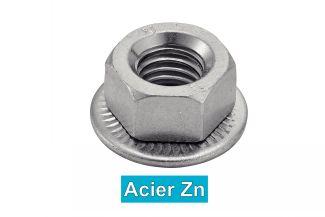 ECROUS TWOLOCK CS - ACIER ZN