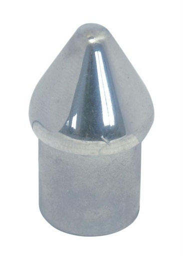 ROHRENDSTÜCK, SPITZE - EDELSTAHL A4