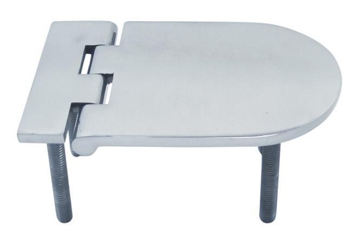[89234103 65]  HINGE WITH THREAD - STAINLESS STEEL A4