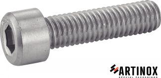 [DIN 912] TORNILLOS CABEZA CILNDRICA CON HEXAGONO INTERIOR - ACERO INOXIDABLE A2 (SIMILAR ISO 4762, NFE25-125, UNI 5931)