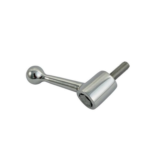 GUIDA SUPERIORE CON MANIGLIA, 2 PARTI - ACCIAIO INOX A4